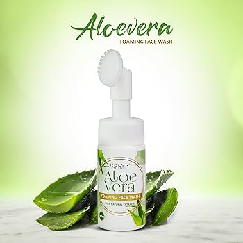 Espuma de Limpeza Facial com Aloe Vera