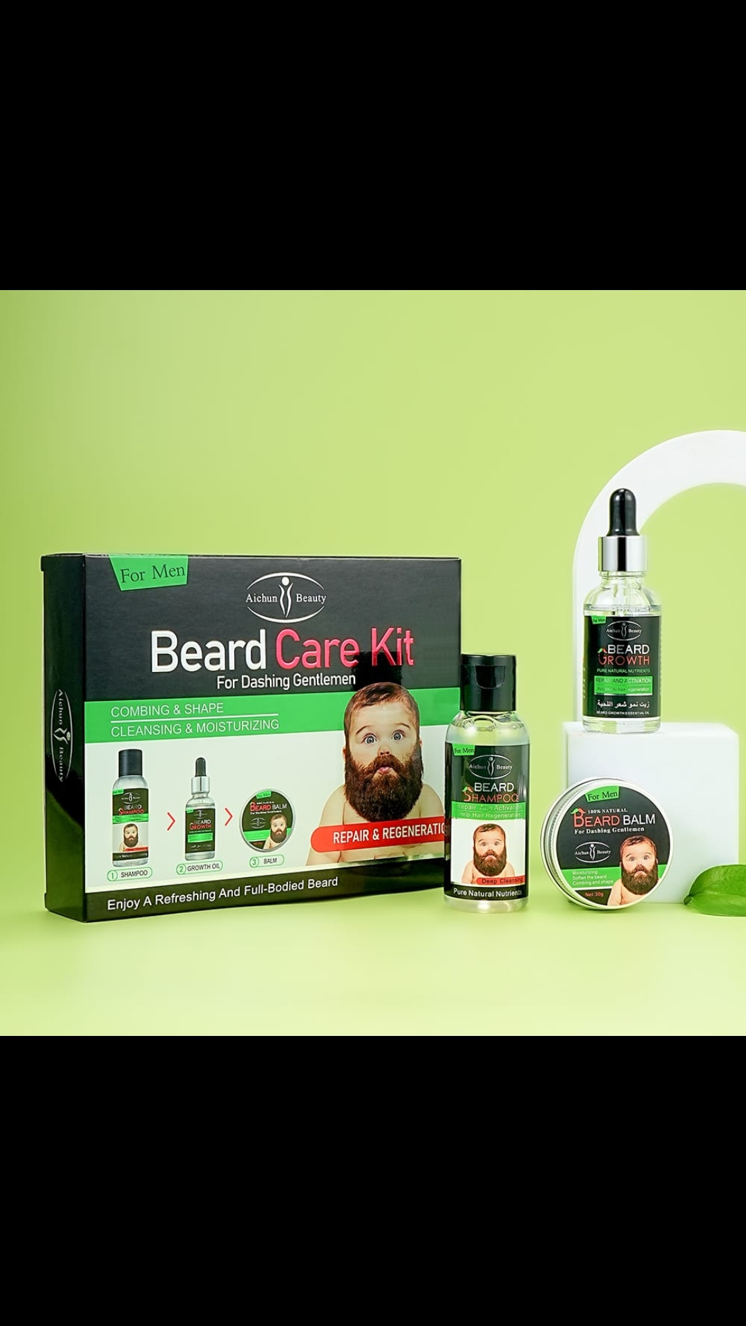 Kit de Cuidados para Barba